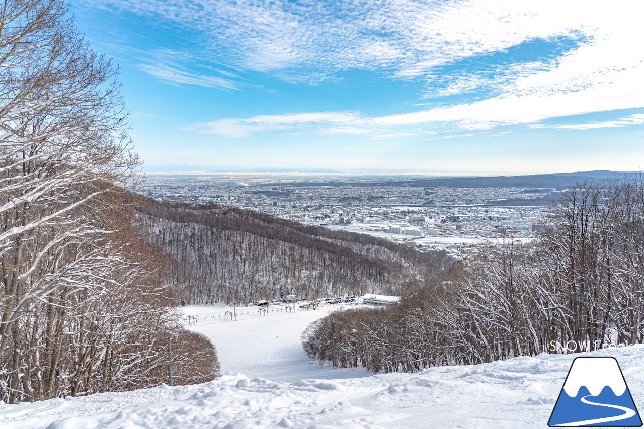 札幌藻岩山スキー場｜ふわっふわの粉雪シーズン到来！思いっきり多彩なコースを楽しみましょう！